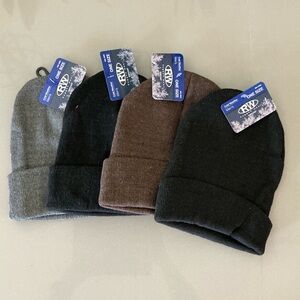 Rugged wear knit hat